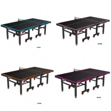 挺拔Tibhar 黑武士 輪式球臺(tái)球桌 國際大賽標(biāo)準(zhǔn)球臺(tái) 黑色臺(tái)面 4色可選